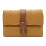 Brown Leather Loewe Wallet