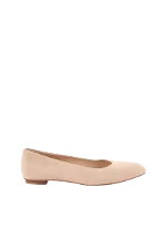 Beige Suede Fratelli Rossetti Flats