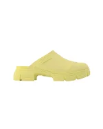 Yellow Fabric Ganni Flats