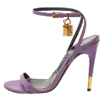 Purple Leather Tom Ford Sandals