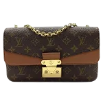 Brown Canvas Louis Vuitton Marceau