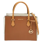 Brown Leather Michael Kors Tote