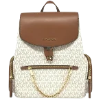 Brown Plastic Michael Kors Backpack