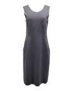 Grey Wool Max Mara Dress