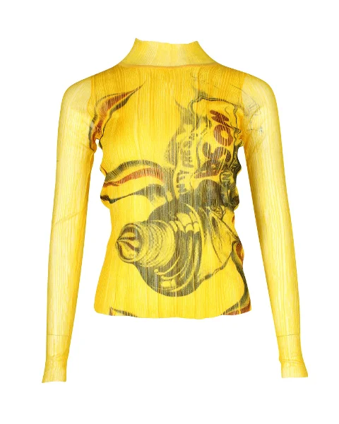 Yellow Polyester Jw Anderson Top