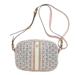 Pink Fabric Tory Burch Shoulder Bag