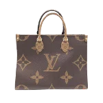 Brown Canvas Louis Vuitton Onthego