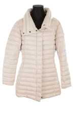 White Fabric Colmar Coat