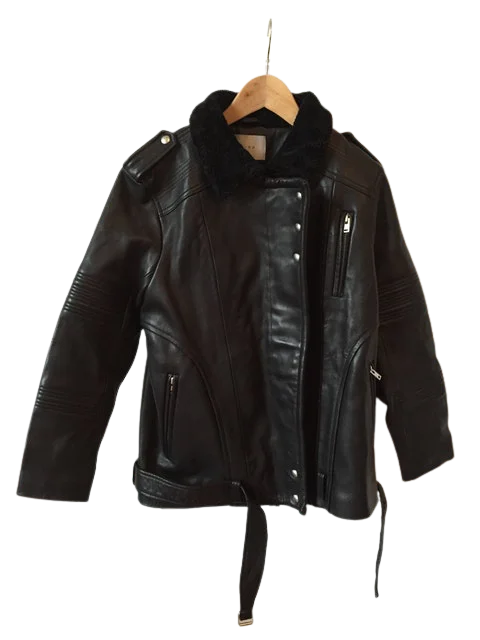 Black Leather IRO Jacket