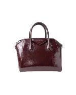 Burgundy Leather Givenchy Antigona