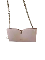 Pink Leather Furla Crossbody Bag