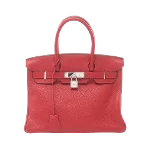 Red Leather Hermès Birkin