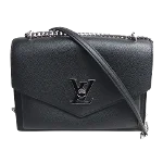 Black Leather Louis Vuitton MyLockMe