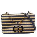 Beige Denim Dior Crossbody Bag