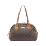 Brown Canvas Louis Vuitton Montorgueil