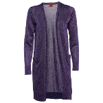 Purple Fabric Missoni Cardigan