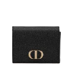 Black Leather Dior Wallet