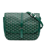 Green Fabric Goyard Belvedere