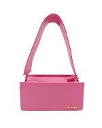 Pink Leather Jacquemus Tote