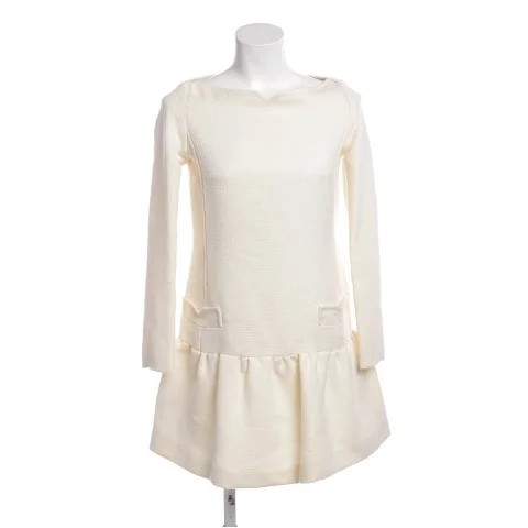 White Wool Victoria Beckham Dress