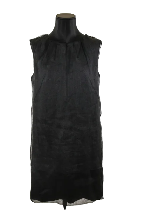 Grey Silk Dolce & Gabbana Dress