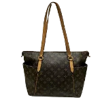 Brown Canvas Louis Vuitton Totally