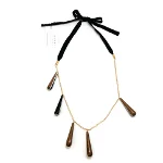 Black Metal Marni Necklace