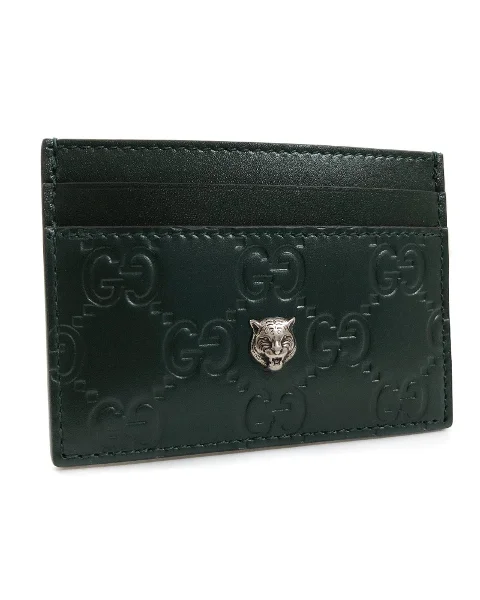 Green Leather Gucci Wallet