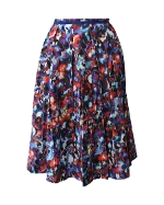 Multicolor Cotton Saloni Skirt