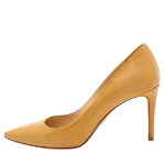 Beige Fabric Prada Heels