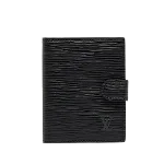 Black Leather Louis Vuitton Agenda