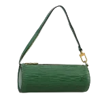 Green Leather Louis Vuitton Soufflot