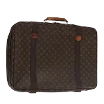 Brown Canvas Louis Vuitton Travel Bag