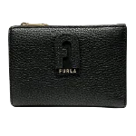 Black Leather Furla Wallet