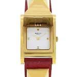 White Leather Hermès Watch