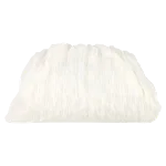 White Polyester Loeffler Randall Clutch