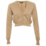 Brown Cashmere Dolce & Gabbana Cardigan