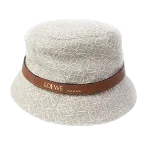 White Cotton Loewe Hat