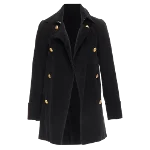 Black Cotton Alexander McQueen Coat