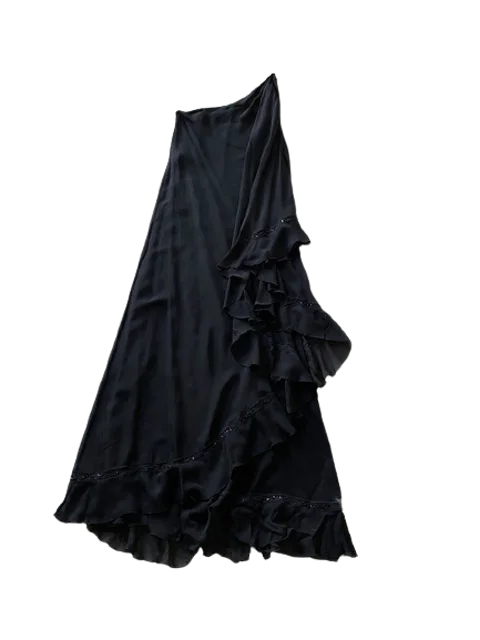Black Viscose Valentino Dress
