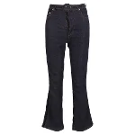 Navy Cotton Erdem Pants