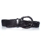 Black Leather Anne Fontaine Belt