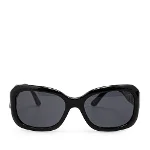 Black Plastic Chanel Sunglasses