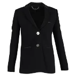 Black Wool Mulberry Jacket