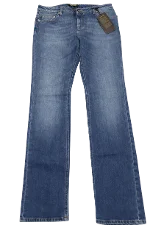 Blue Cotton Roberto Cavalli Jeans