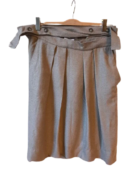 Beige Cotton Chloé Skirt