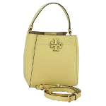 Yellow Leather Tory Burch Handbag