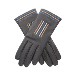 Black Leather Hermès Gloves