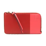 Pink Leather Loewe Wallet