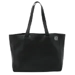 Black Leather Loewe Tote